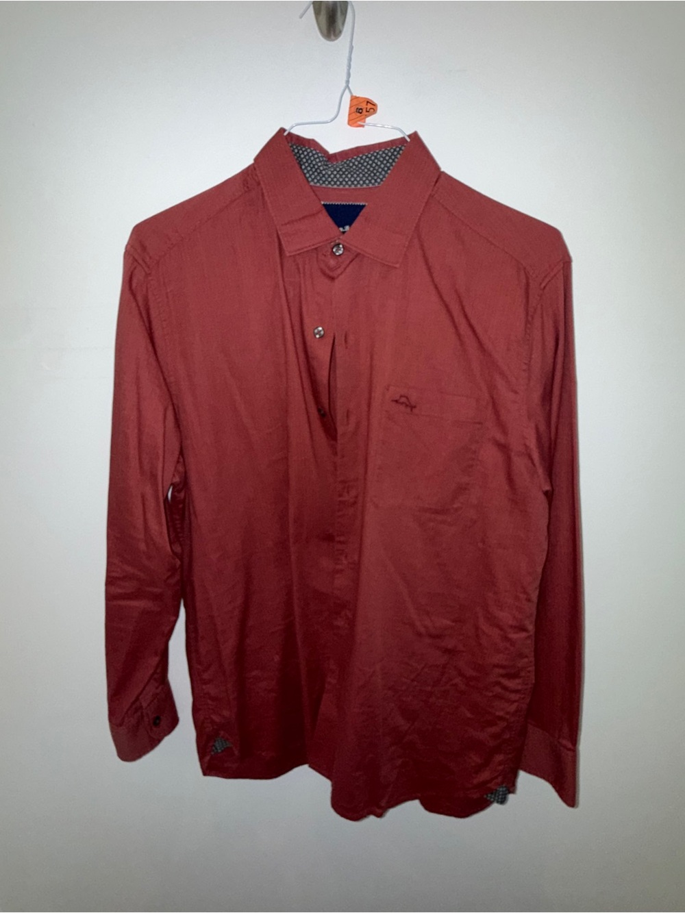 Tommy Bahama Maroon Red Button-Up Shirt